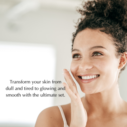 Firming & Brightening Anti-Aging Set – Hyaluronic Acid, Niacinamide &