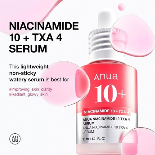(3 Units) ANUA Niacinamide 10% + TXA 4% Dark Spot Correcting Serum